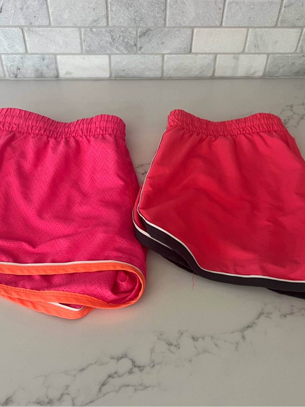 Under Armour Women’s Pink Athletic Shorts Twin Pack
